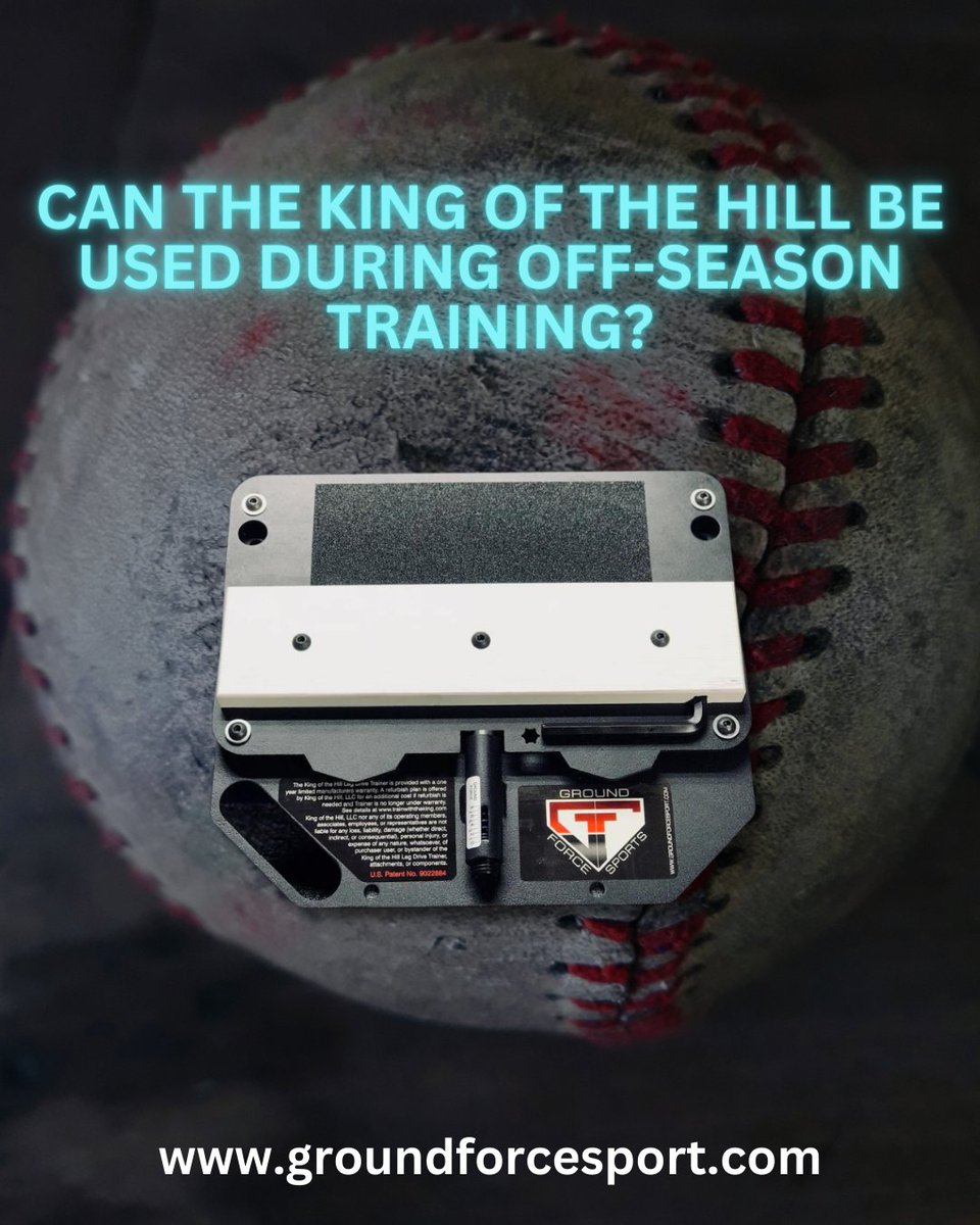 Ground Force Sports - Baseball & Softball Trainers (@gfs_king) on Twitter photo Yes, the King/Queen of the Hill is an excellent tool for off-season training. It helps maintain pitching mechanics when away from regular competitive play and ensures that pitchers return to the season ready to perform at their best.
#groundforcesports #baseball #softball Yes, the King/Queen of the Hill is an excellent tool for off-season training. It helps maintain pitching mechanics when away from regular competitive play and ensures that pitchers return to the season ready to perform at their best.
#groundforcesports #baseball #softball