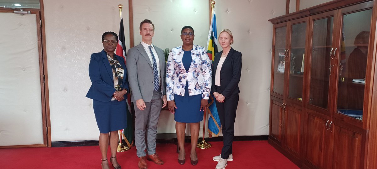 Thank you @CSAishaJumwa and @PSAnneWangombe for a good discussion reviewing our cooperation on fighting #GBV and #FGM in Kenya. @gender_ke @FinnishEmbNBO #GenerationEquality