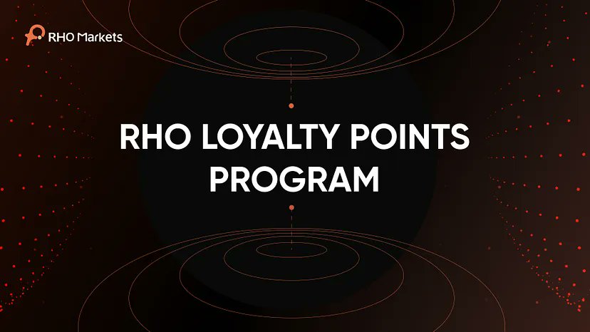 Many projects use Airdrop campaigns in the form of loyalty programmes to increase TVL and attract DeFi users. I discovered a loyalty program by @RhoMarketsHQ that reshapes the entire DeFi user farming experience. Take a look at it 🧵👇