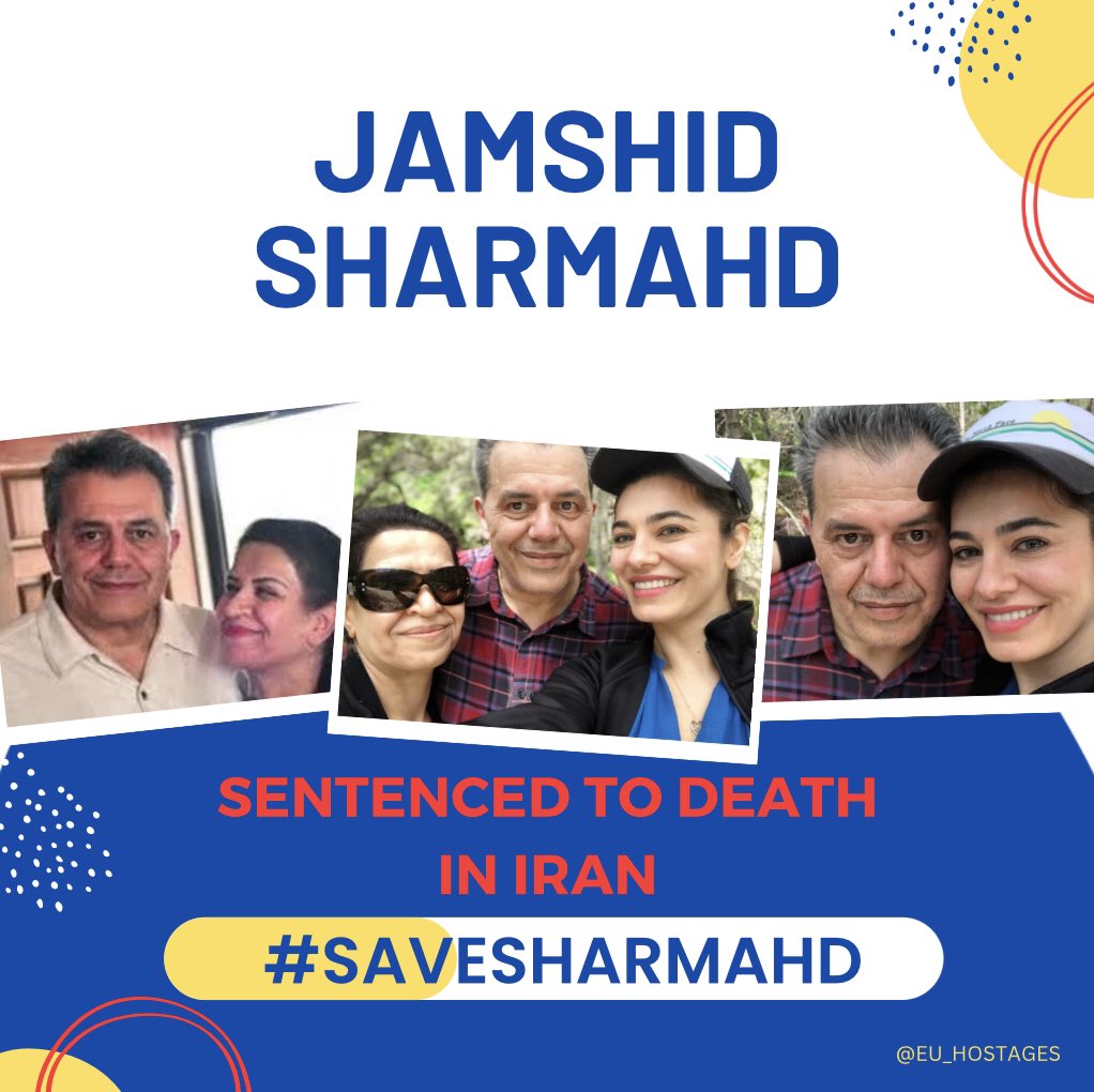 Iran has targeted 🇩🇪Jamshid Sharmahd for years. They tried to assassinate him in the U.S., then kidnapped him from Dubai to #Iran, & sentenced him to death.
1,374 days of solitary confinement & torture but @Bundeskanzler & @Europarl_EN have yet to join forces to #SaveSharmahd!