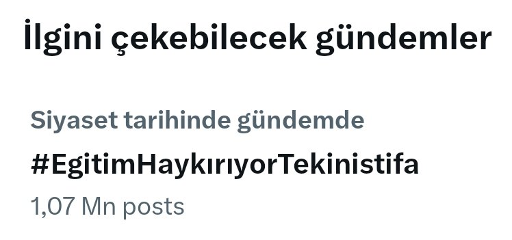 Bu sayılar şaka değillll!..... 
<a href="/RTErdogan/">Recep Tayyip Erdoğan</a>
<a href="/icesur/">Ismail Cesur</a> 
<a href="/_cevdetyilmaz/">Cevdet Yılmaz</a>
<a href="/omerrcelik/">Ömer Çelik</a> 
<a href="/hasandogan/">Hasan Doğan</a>
<a href="/Yusuf__Tekin/">Yusuf Tekin</a>
<a href="/fahrettinaltun/">Fahrettin Altun</a>
<a href="/mustafaelitas/">Mustafa Elitaş</a>
KabinedenMülakatsız68binAtama   #EğitimHaykırıyorTekinistifa