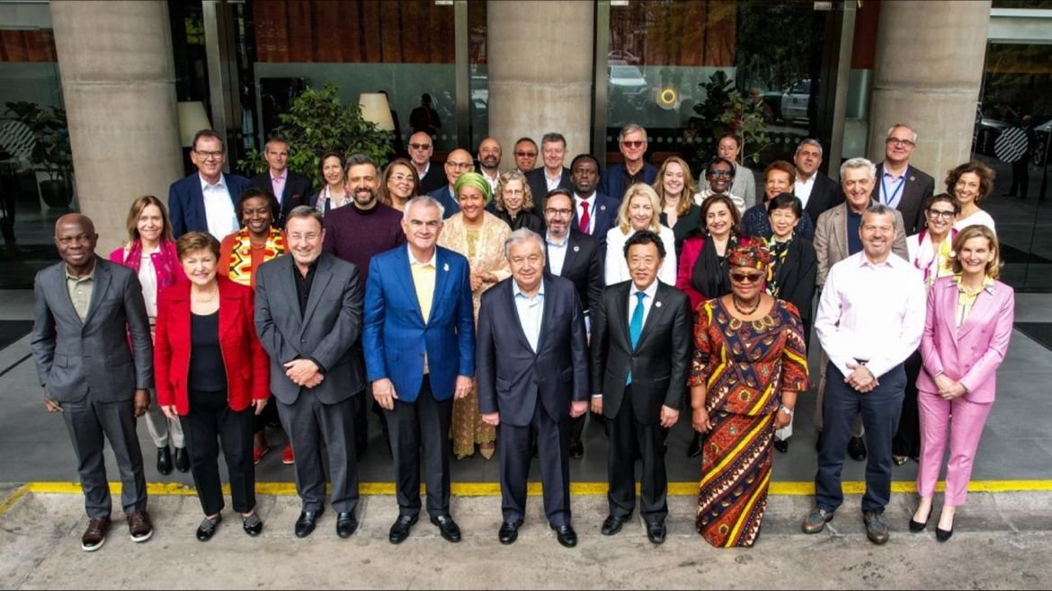 With @antonioguterres and other @UN principals last week, we discussed how increasing political uncertainty, inequality and conflict are affecting the world's poorest people. We need bold reforms to disrupt the status quo so that everyone, including rural people, can thrive.