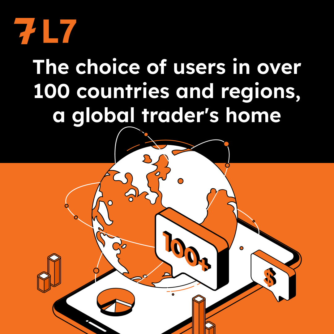 Traders from 100+ countries choose us as their global trading hub. 

🌍 Join us and elevate your trading experience!

#GlobalTrading #L7