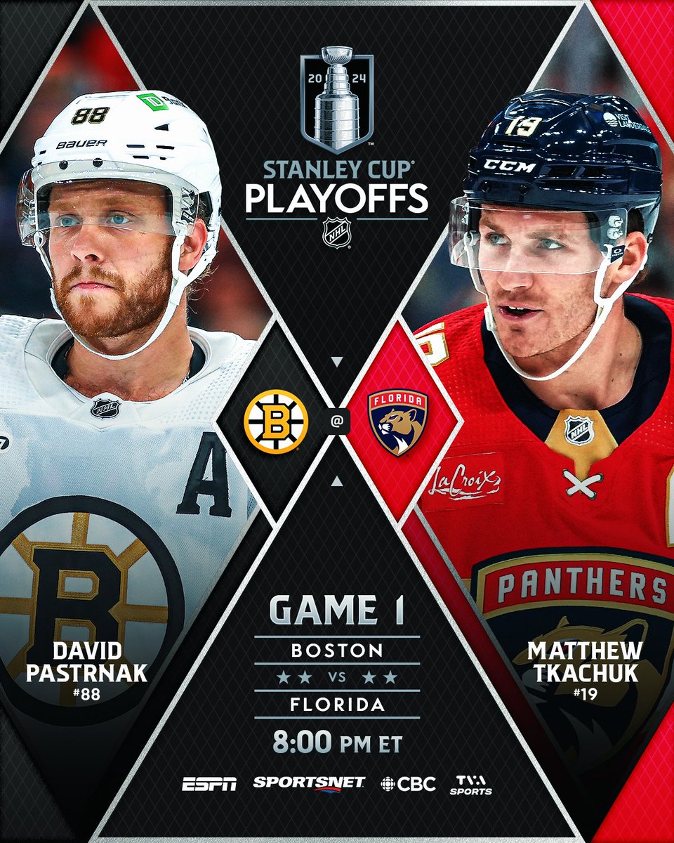 The two top teams in the Atlantic Division face off in the Second Round when the @FlaPanthers face the @NHLBruins in the playoffs for the second straight year. #StanleyCup #NHLStats: media.nhl.com/public/news/17…