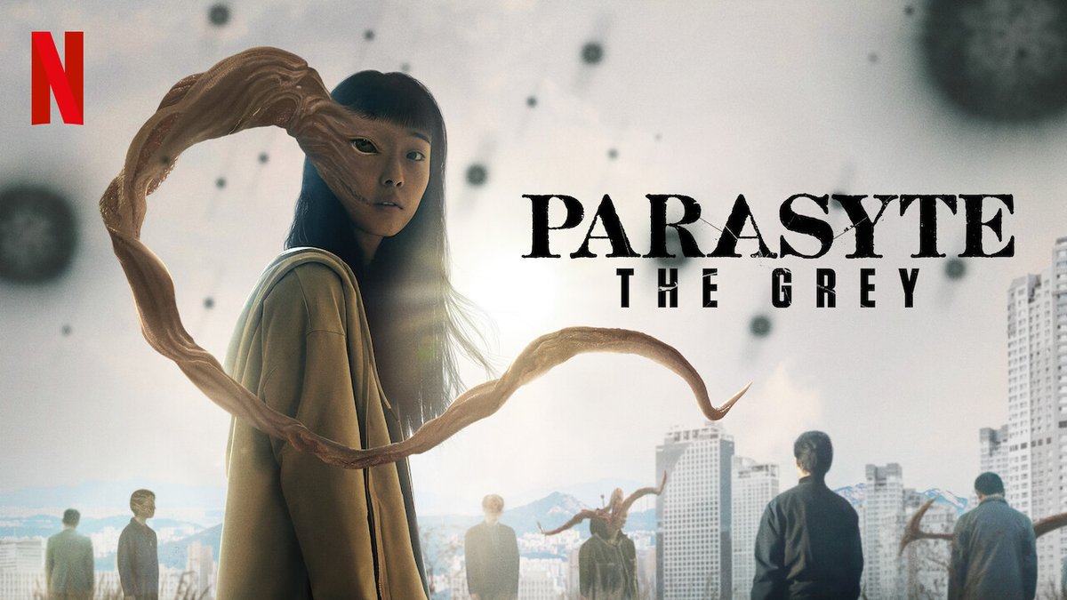 Yeon Sang-ho's #ParasyteTheGrey was great! A masterclass in action that found a way to make you care about the cast. The lead is terrific, Lee Jung-hyun is SPECTACULAR, and the CG isn't bad here! If you loved the original manga, you should give this a try.