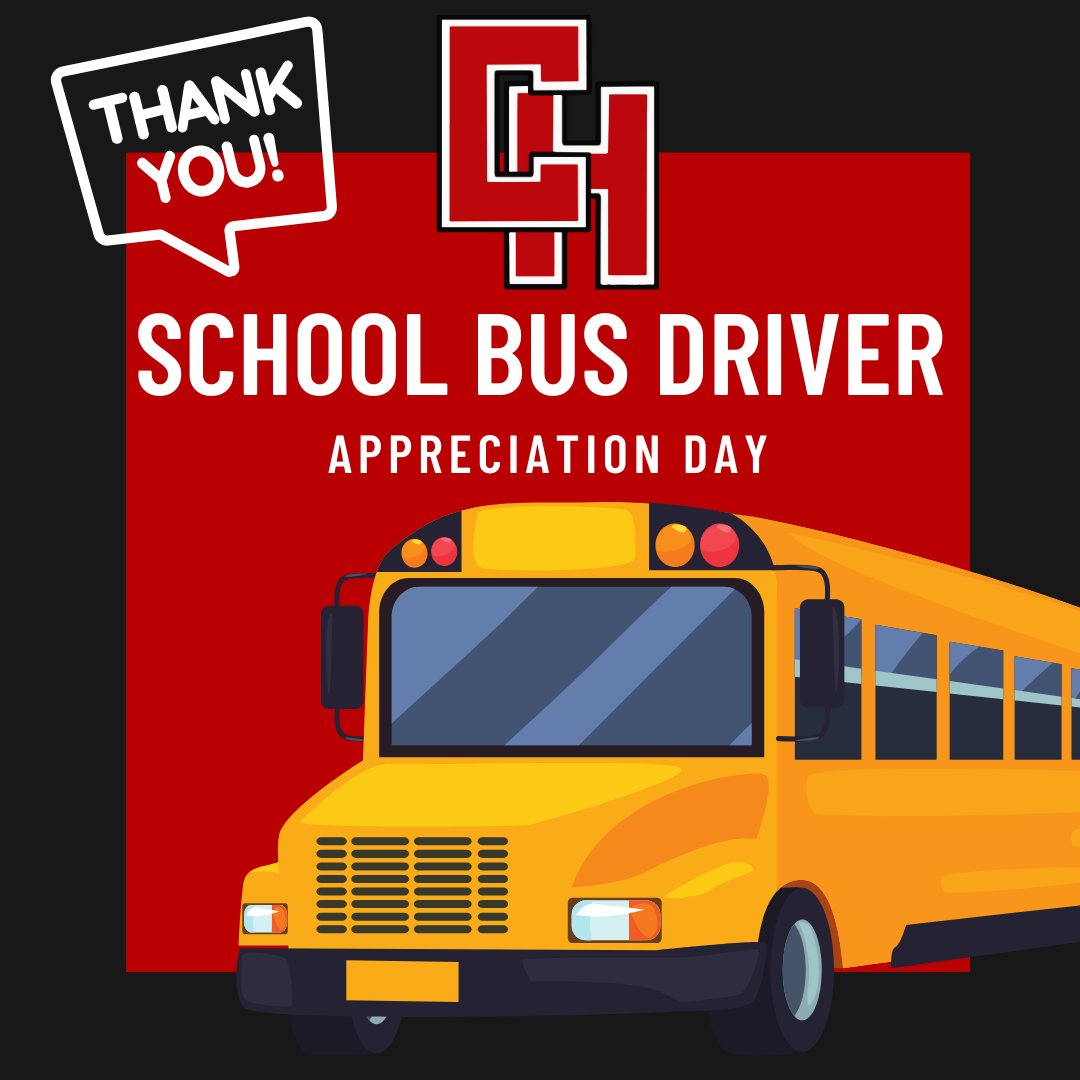 Thank you to all of our school bus drivers! 🎉 You go above and beyond in supporting our students every day!