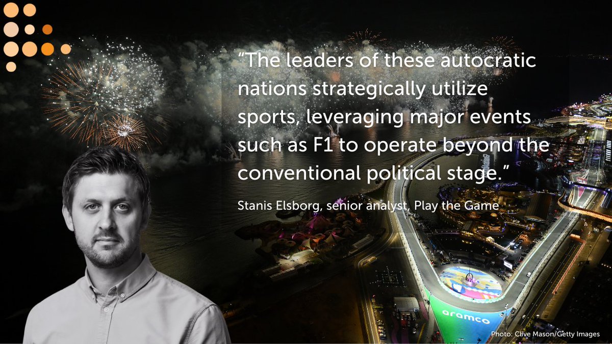 🎙️@StanisElsborg talks about the State of Saudi Arabia’s political use of sport 🇸🇦 📰@latimes Middle East bureau chief @Nabihbulos dives into the Kingdom's ambitions in world sport, spotlighting its significant investments in @F1 👇 latimes.com/world-nation/s…