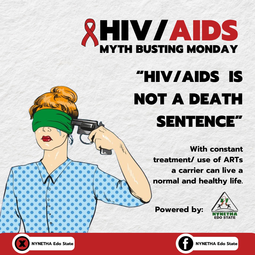 HIV/AIDS is not a death sentence,you can have it and leave a normal life
#AYP4CHANGE 
#pepfar
#UNAIDSNIGERIA
#YOUTHVOICEONHIV
#ENDHIVBY2030
#GLOBALFUND
#NACANIGERIA
#HJFMRI