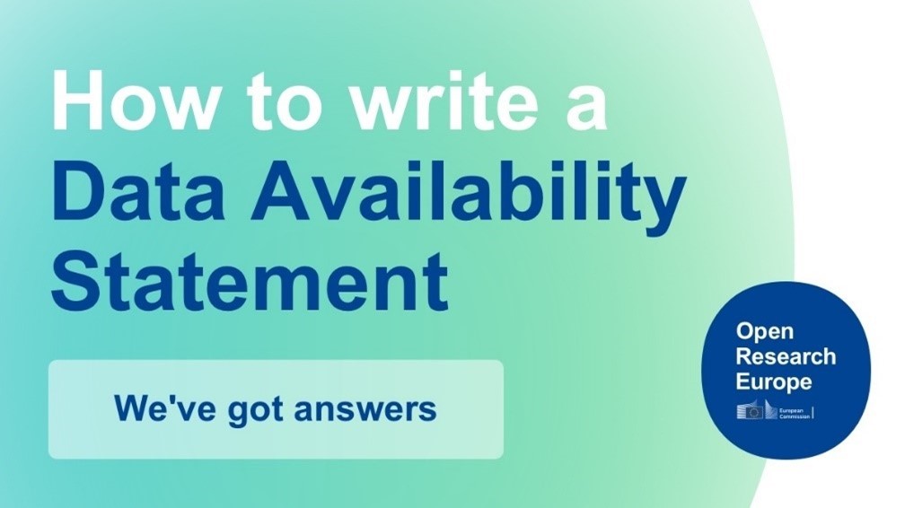 Before you submit to Open Research Europe, remember to include a Data Availability Statement at the end of your article. Not sure how? 📄 Download our handy guide now: spr.ly/6013j3yxz