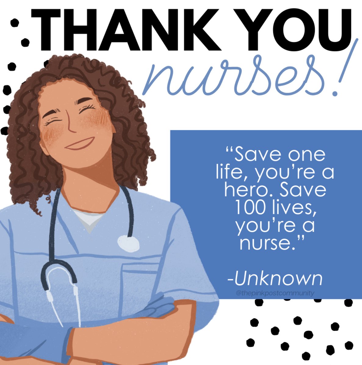 Behind the scrubs is a heart of gold, and a spirit that's bold! 👩‍⚕️ 
Nurses, your dedication is the kind of story that never gets old. 
Have a nurse who’s touched your life? 
Tag them below to say thanks!