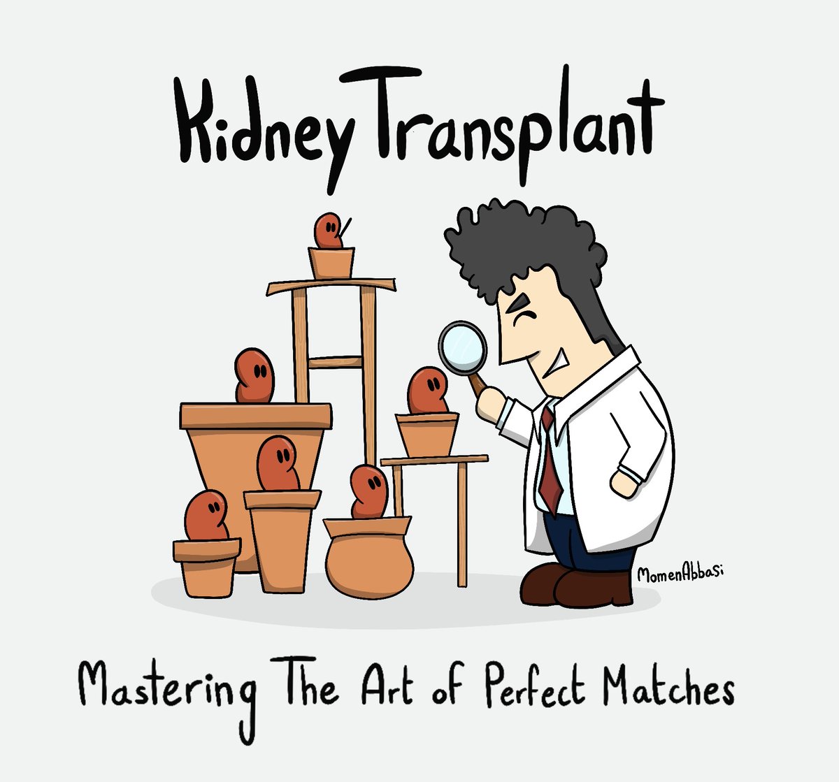 Match Making at its Finest ! #Kidney #transplant #Transplantation #KidneyTransplant #MedTwitter #Nephrology #NephTwitter #Comics #KidneyComics #medicalstudent