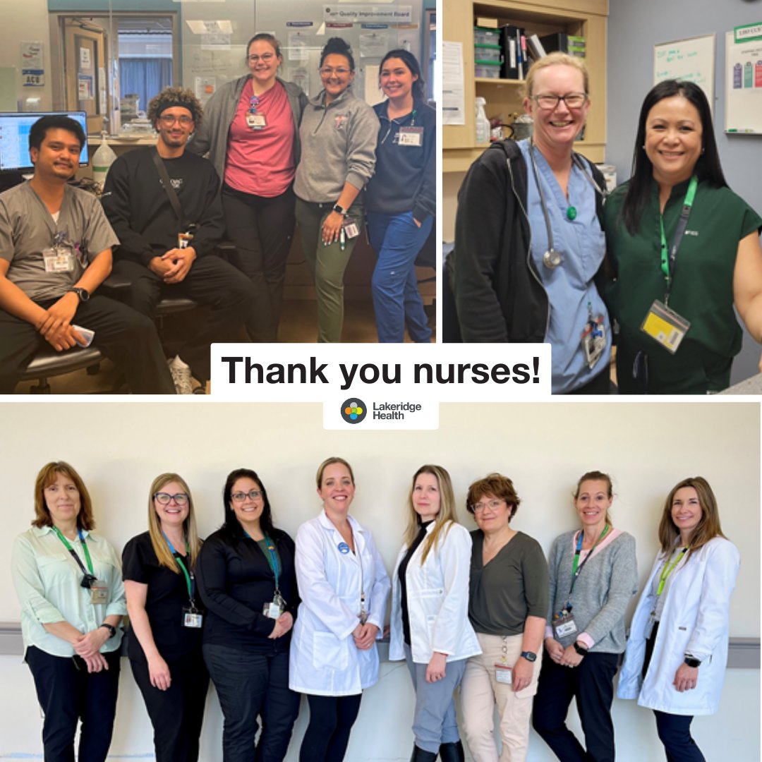 This week, we celebrate the heart and soul of our health care teams – #nurses! 🎉 Throughout #NationalNursingWeek, join us in honouring the incredible nurses who give their all to our #DurhamRegion community, day in and day out. Here's to celebrating YOU! 💙 🩺