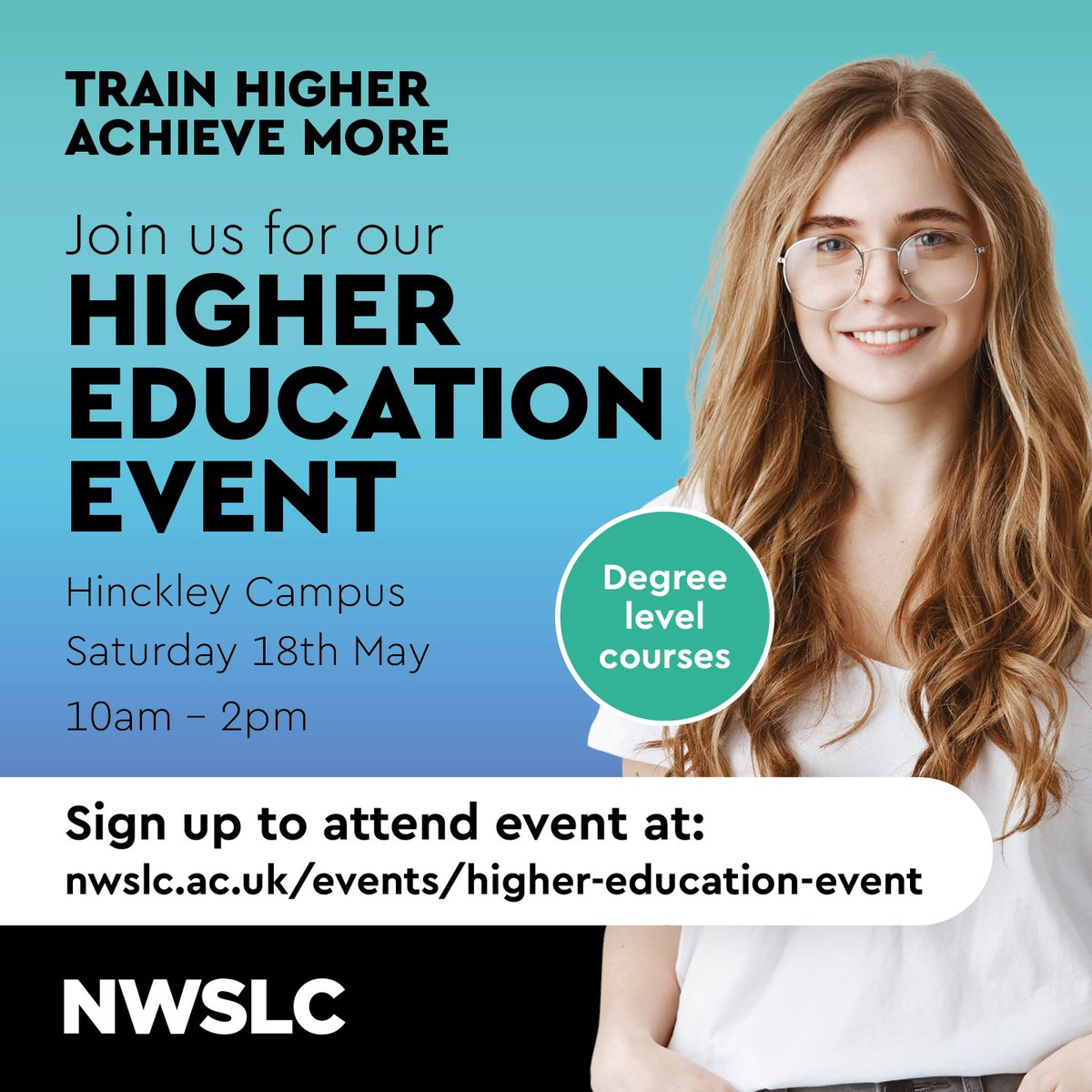 Are you unsure what a HTQ is? Why not come to our Higher Education event on the 18th May to find out more. Meet our tutors, have a tour of our Hinckley campus and much more. Sign up here: nwslc.ac.uk/events/higher-…