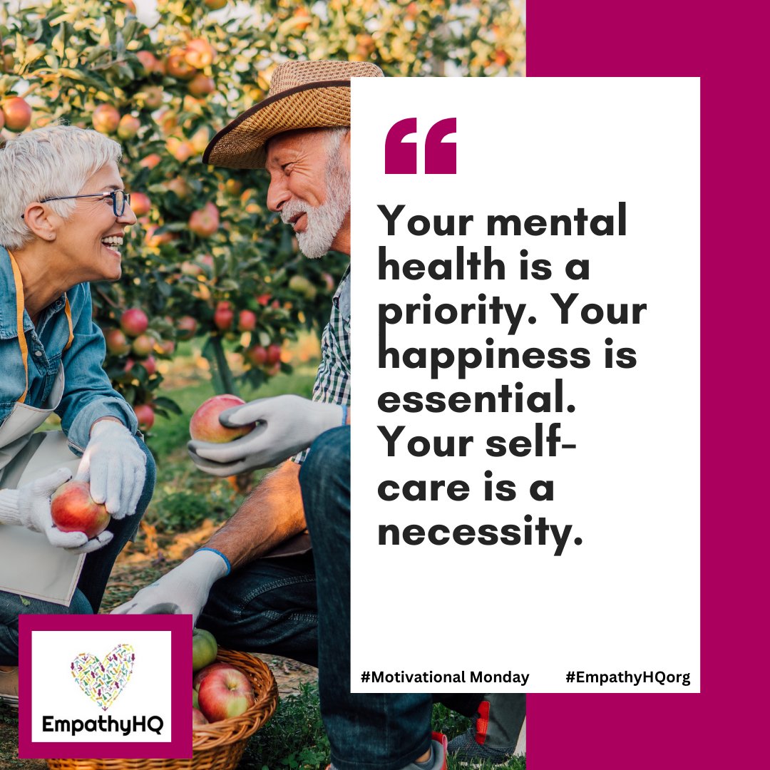 Create a life that feels good on the inside. 🌻 Cultivate inner happiness with empathy this Monday. #EmpathyHQorg #MotivationalMonday #InnerHappiness #HappinessWellness #MentalHealthMatters #JoyfulMind #PositiveVibesOnly #MindHealthBalance #HappyMindHappyLife