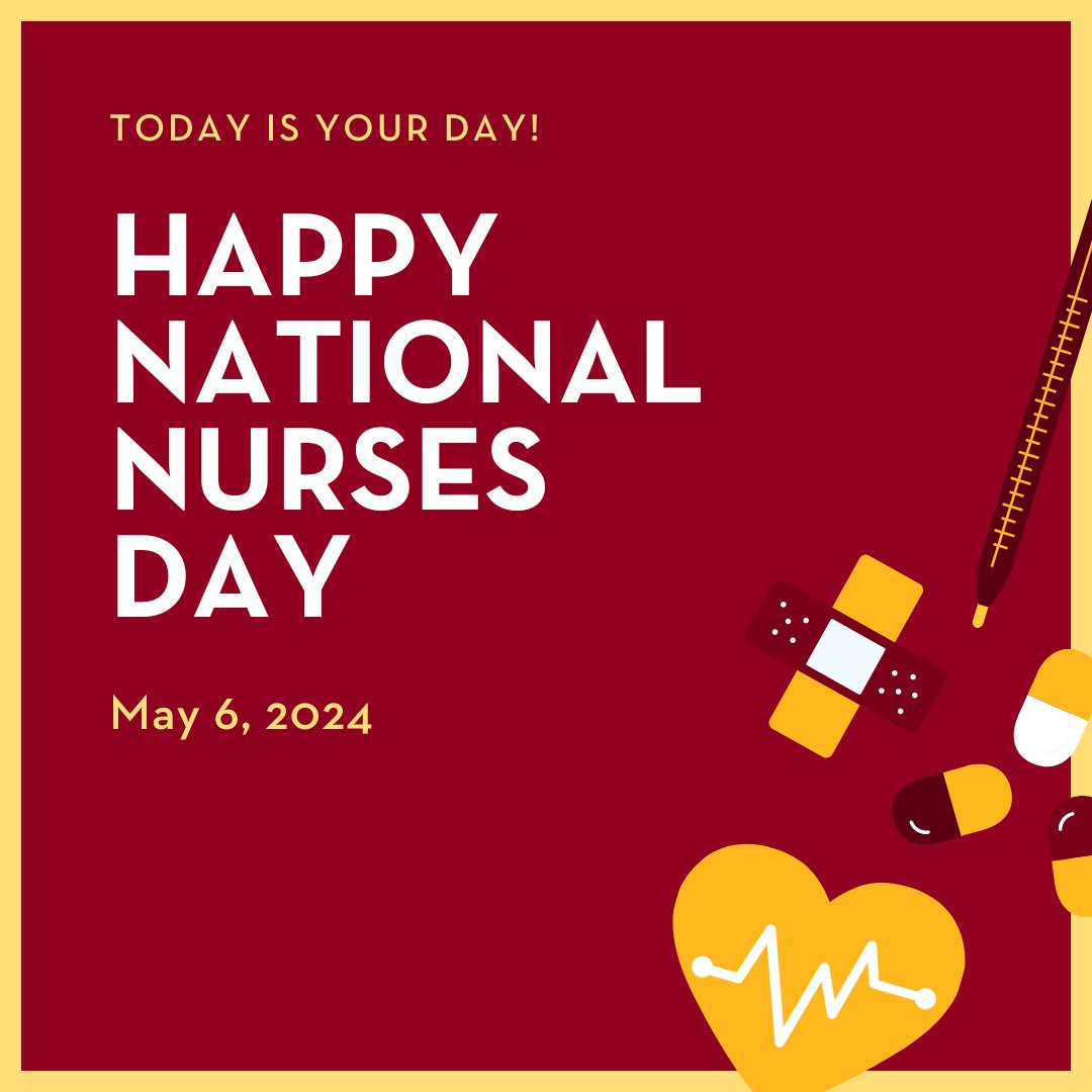Happy National Nurses Day! We extend our gratitude to all the committed nurses who work tirelessly to keep us healthy!