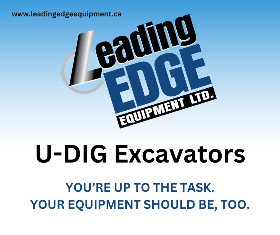 Need a reliable excavator? Look no further than U-Dig Excavators! 🚜 These Canadian-built machines are top quality, affordable, and easy to tow. Trust U-Dig Excavators for all your excavation needs. bit.ly/3Ir0XwW