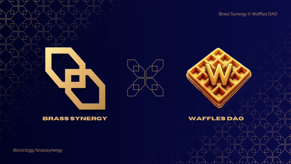 We are excited to announce our partnership with @WafflesDAO! 🤝

They have deployed the Brass #Web3Job bot into their #discord server to bring all the latest #Web3Jobs to their community.

Why not give this exciting project a follow