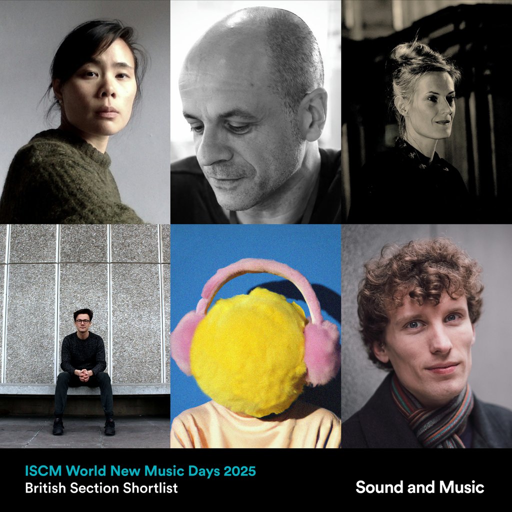 We are delighted to announce the #ISCM British Section Shortlist for the 2025 World New Music Days Festival 📣⁠ ⭐️ #JamieMan ⭐️ @SamHayden1 ⭐️ @melaniewilson14 ⭐️ @alexgroves_ ⭐️ #ThomasMcConville ⭐️ @Robert_Laidlow 🔗 Learn more about the shortlist: bit.ly/ISCM25BritishS…