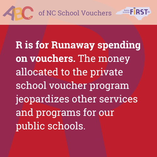 Research is growing on the failure of vouchers. Spending $ on private schools drains the ed budget, exacerbates segregation, undermines our constitutional promise to provide a free, high-quality ed to all, and children aren't learning more #nced #ncpublicschools #noschoolvouchers