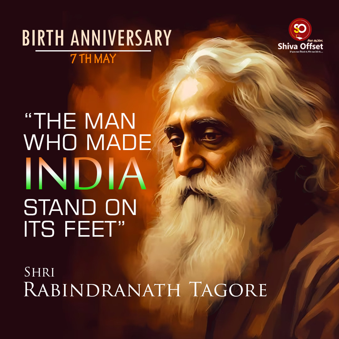 RABINDRANATH TAGORE BIRTH ANNIVERSARY

.

'The man who made INDIA stand on its feet'