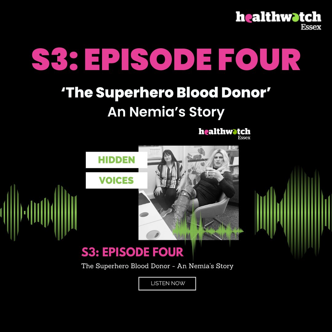 Have you listened to our latest episode? 🎧 An Nemia is a storytelling drag artist with an unusual superpower - donating blood to new born babies! Listen to the full episode here: podcasters.spotify.com/pod/show/healt…