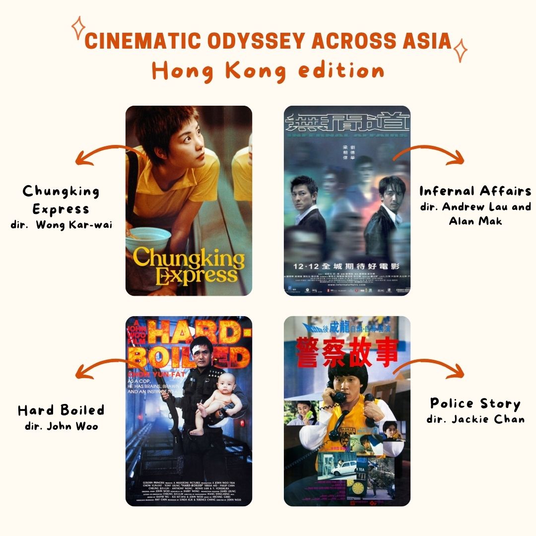 Step into the electrifying world of Hong Kong cinema, where martial arts mastery meets stylish crime dramas and gripping narratives unfold with every frame.

#cinematicodyssey #asiafilmjourney #asiancinema #aaiff #aaiffasia #moviebuffs #filmappreciation #hongkongcinema