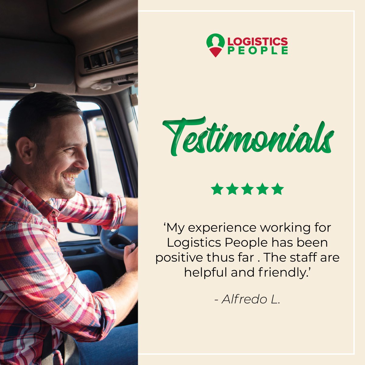 ⭐ RAVING REVIEWS ⭐

️Find out for yourself why we are the UK's leading logistics recruitment agency! 🙌

#Review #Testimonial #EmployeeReview #TeamLP #Logistics #LogisticsPeople
