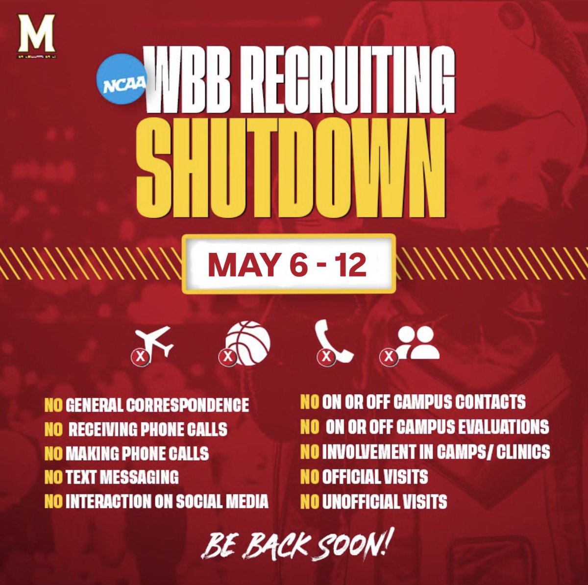 It’s Recruiting Shutdown week! Talk to you soon! ✌️🐢