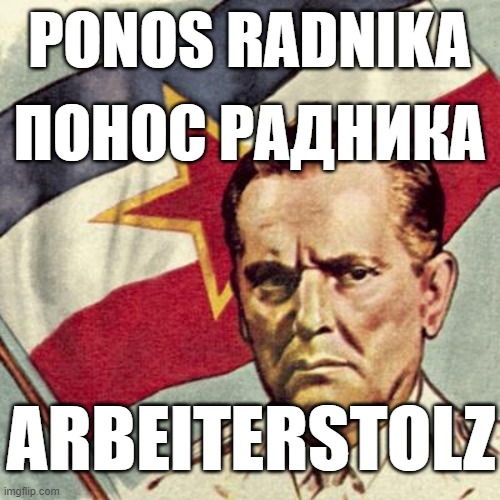 Nur zwei Tage nach Karl Marx fällt auch der 132. Geburtstag von Josip Broz Tito zum ersten Mal in einen #Arbeiterstolzmonat 🇸🇮🇭🇷🇧🇦🇷🇸🇲🇰🇲🇪🇽🇰