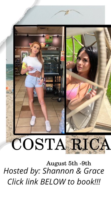 We extended the time to book because Grace will be co hosting the trip to COSTA RICA!!! Click below to