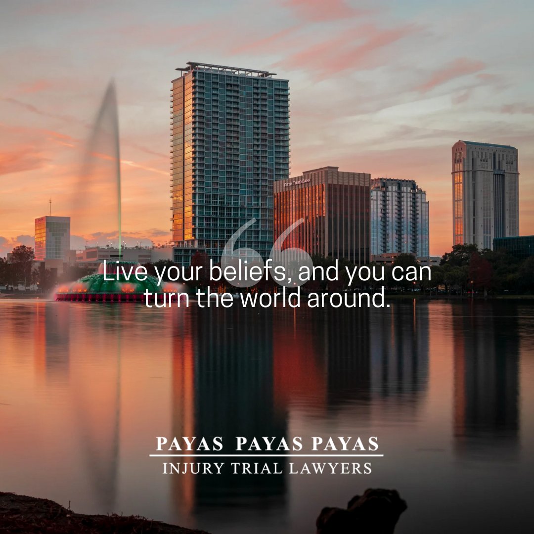 'Live your beliefs, and you can turn the world around.” – Henry David Thoreau.
.
.
#CarAccident #AccidentLawyer #AutoAccidents #PersonalInjury #MedicalMalpractice #CriminalDefense #WillsAndTestaments  #Attorney #Lawyer #Orlando #PayasLaw #ReadyToFight