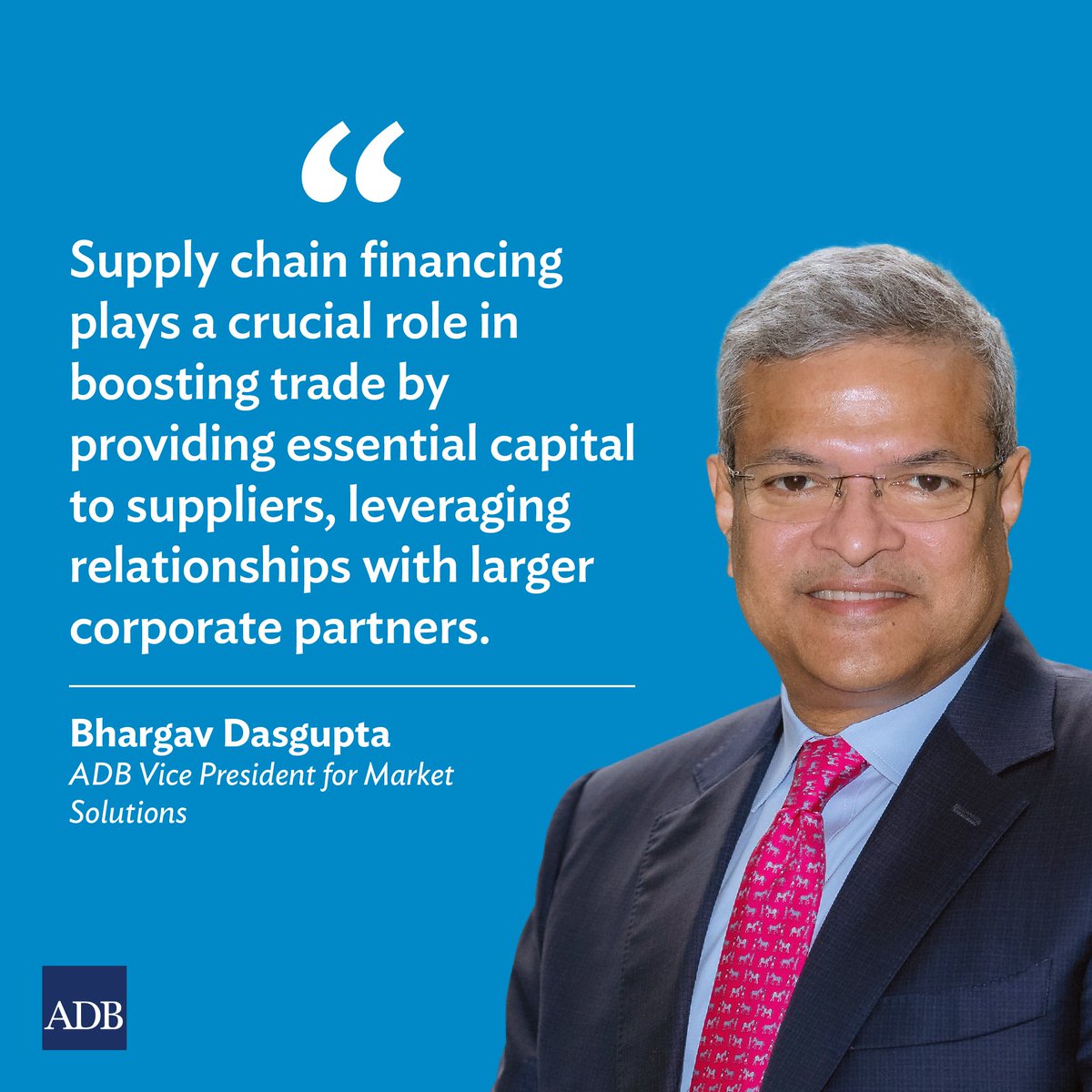 #ADBNews: We have partnered with Citi to enhance access to supply chain financing for small and medium-sized enterprises and support additional annual trade across Asia and the Pacific. 

Read more: ow.ly/VITO50Rx10M
