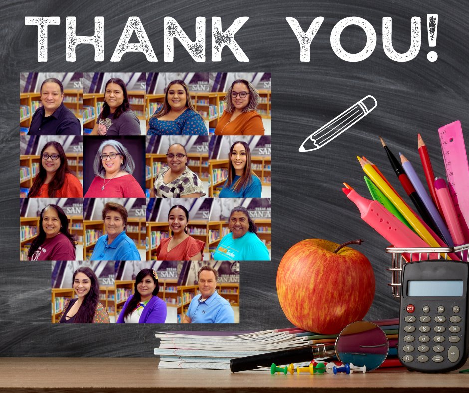 Celebrating Teacher Appreciation Week! From igniting curiosity to shaping futures, teachers inspire and empower us every day. Let's take a moment to express gratitude for their dedication and impact. Thank you, #WISETeachers #TeacherAppreciationWeek @AnaCantuEISD @RosaSolis2127