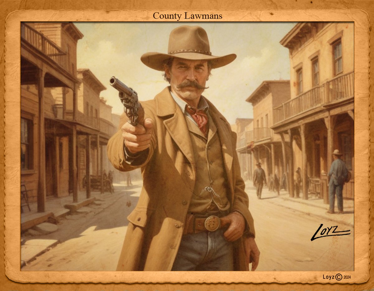 'From my Mr. Loyz storie portfolio, using story / scenario and and presise visual promts / images references, I generate those '' Diego Loyz Lawmans '' illustrations with A.I.' #MrLoyzStorie #portfolio #storytelling #AIillustration #OldWest #illustration #graphicdesign