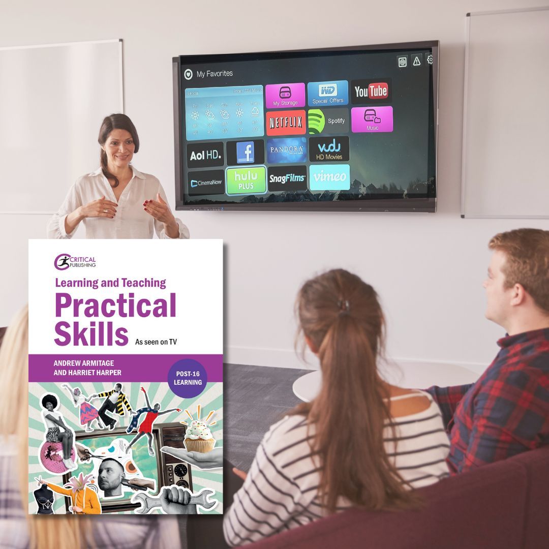 Happy publication day to Harriet Harper and @AndyArmitage22 with their book Learning and Teaching Practical Skills - As Seen on TV. Grab your copy to learn more about the unlikely duo of pop culture TV and pedagogy.📺📚 buff.ly/44sAQjB