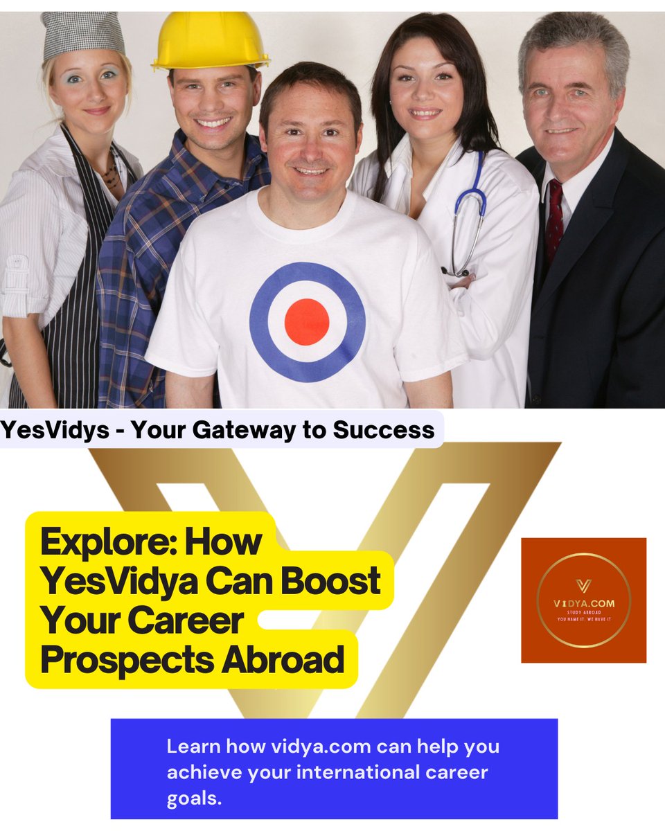 YesVidya- Your gateway to Success!

#yesvidya #success #Gateway #abroad #AbroadStudy #abroadeducation