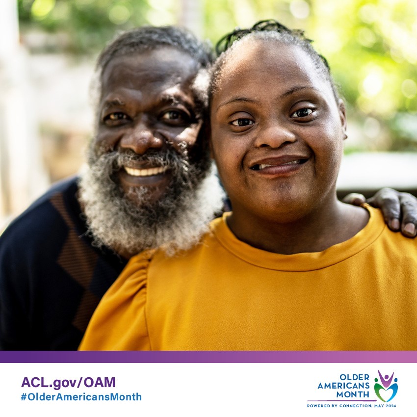May is #OlderAmericansMonth! The 2024 theme, #PoweredByConnection, recognizes the profound impact of meaningful relationships and social connections on our health and well-being. Learn more at acl.gov/oam.