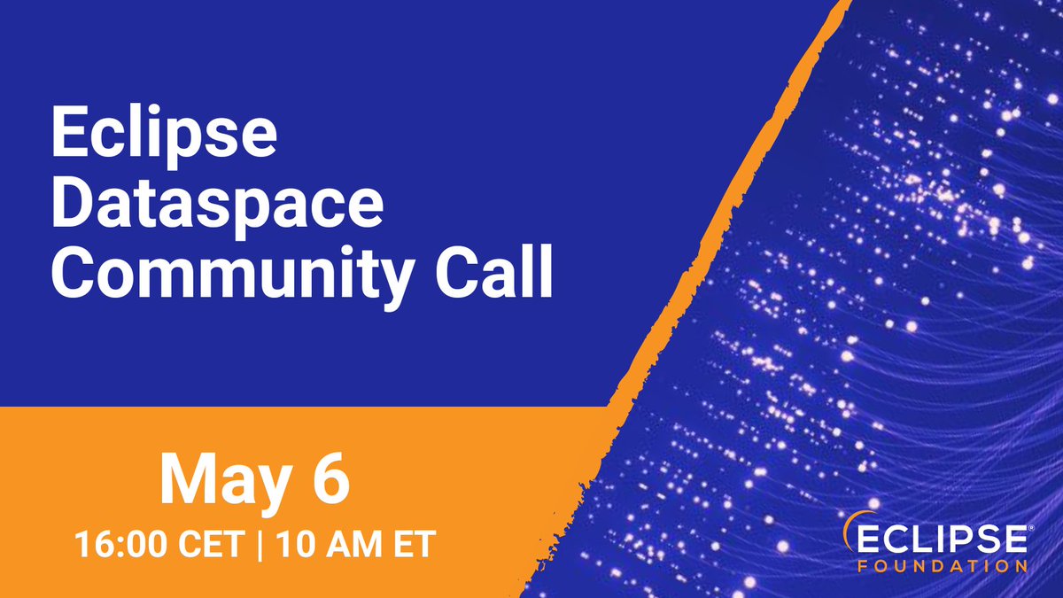 ⏰Starting soon: The Eclipse Dataspace community is connecting to learn more about the working group and hear from some of the members. Join the call: hubs.la/Q02tR2kx0 #dataspace