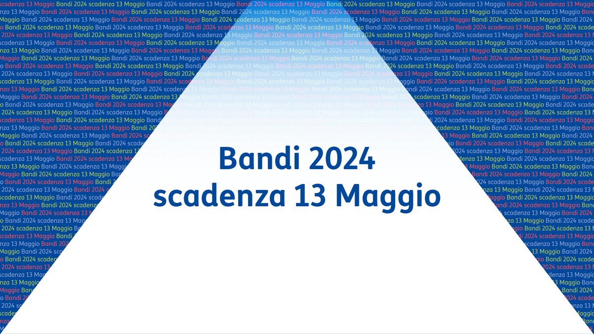 Hai un progetto che potrebbe fare la differenza nel campo dell'Inclusione Sociale, dell'Arte e Cultura o dell'Istruzione e della Ricerca scientifica? Non perdere l'opportunità di realizzarlo: hai tempo fino alle ore 12:00 del 13 maggio. Scopri di più  fondazionetim.it/bandi