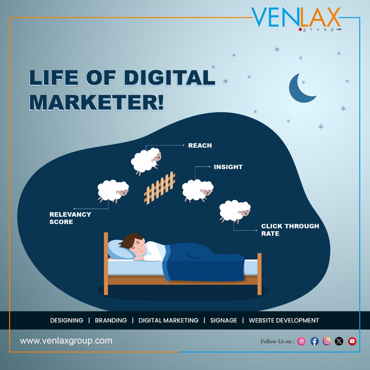 Unlocking brands' digital potential, one post at a time. Elevate your online presence with expert strategy and creativity.

For More Information
Call:9515288288
#venlaxgroup #DigitalMarketing #SocialMediaStrategy #ContentCreation #BrandBuilding #OnlinePresence #DigitalStrategy