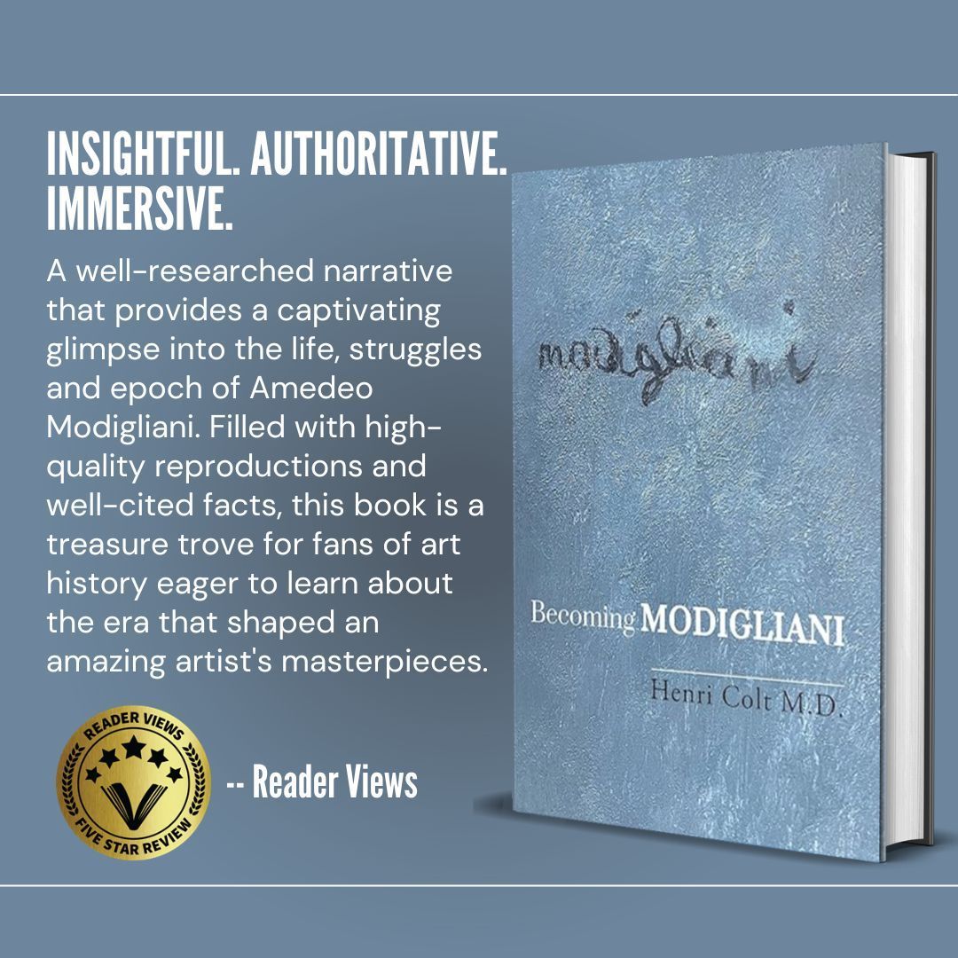 An in-depth exploration of Amedeo Modigliani's life and art, set against the backdrop of his health struggles and the bohemian culture of early 20th-century Paris. buff.ly/4bqLIki #books #reading #bookreview #readerviews #bookstagram