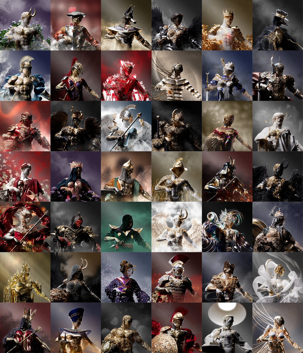GM🤍 ⚔️𝐍𝐄𝐗𝐔𝐒 𝐀𝐍𝐈𝐌𝐀⚔️ is it just another ordinary art collection? Or is there more behind it? The collection of the 50 characters, called “Anima” is just the beginning of a long-term artistic endeavor. The 1/1/50 portraits are the just the start. The art collection…