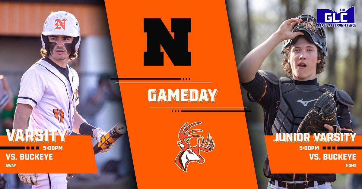 NormandyATH's tweet image. GAMEDAY! Varsity Baseball travels to Buckeye to take on the Bucks in a GLC East matchup at 5:00PM. JV will host the Bucks at 5:00PM at NHS! #GoInvaders