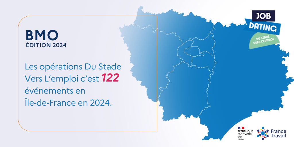 [#BMO2024] - <a href="/FranceTravail/">France Travail</a> est l'interlocuteur prioritaire en cas de difficultés de #recrutement ⤵️

Afin d'accompagner les recruteurs, France Travail propose des dispositifs innovants comme les opérations Du Stade Vers l'Emploi

Retrouvez l'enquête 👉 tinyurl.com/4chvbbtv