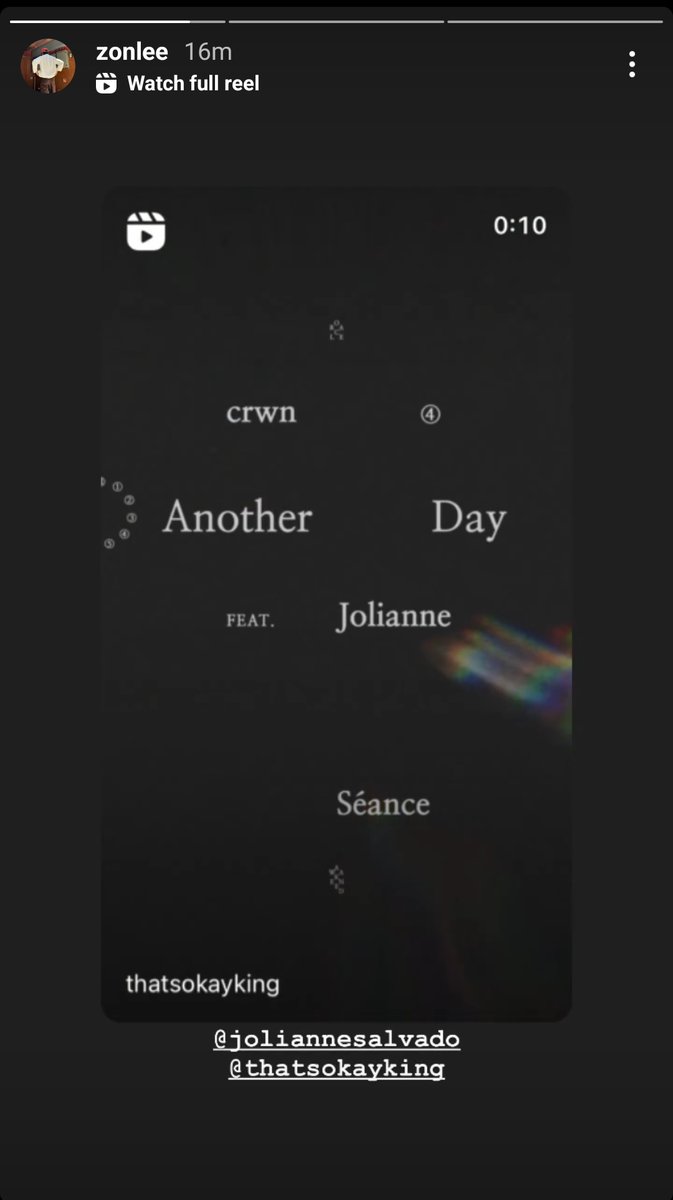CRWN THE AWAKENED
SEANCE TRACK 4
Another Day with <a href="/joliannesalvado/">jolianne</a> 
May 11  Saturday NOKAL  
Tickets Available  Now
#JolianneSalvado #CarelessPh