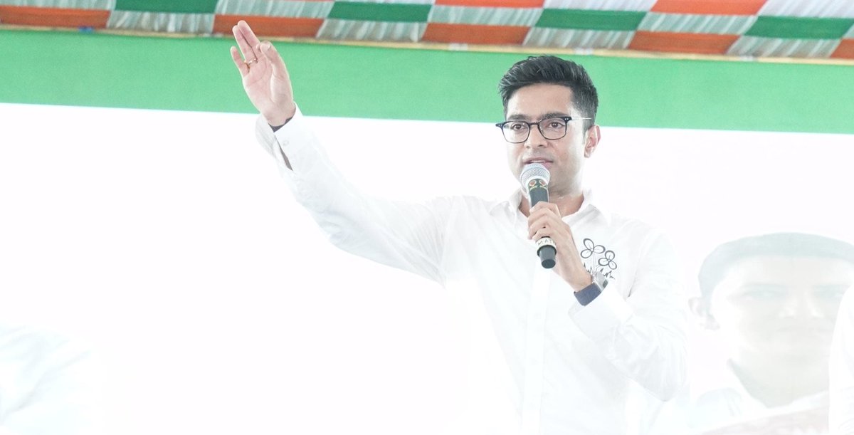 For the past five years, the people of Hooghly have endured deprivation. Their expectations from the outgoing BJP MP were met with disappointment. In today's public meeting supporting our candidate Smt. Rachna Banerjee, Shri @abhishekaitc shed light on the struggles faced by the…