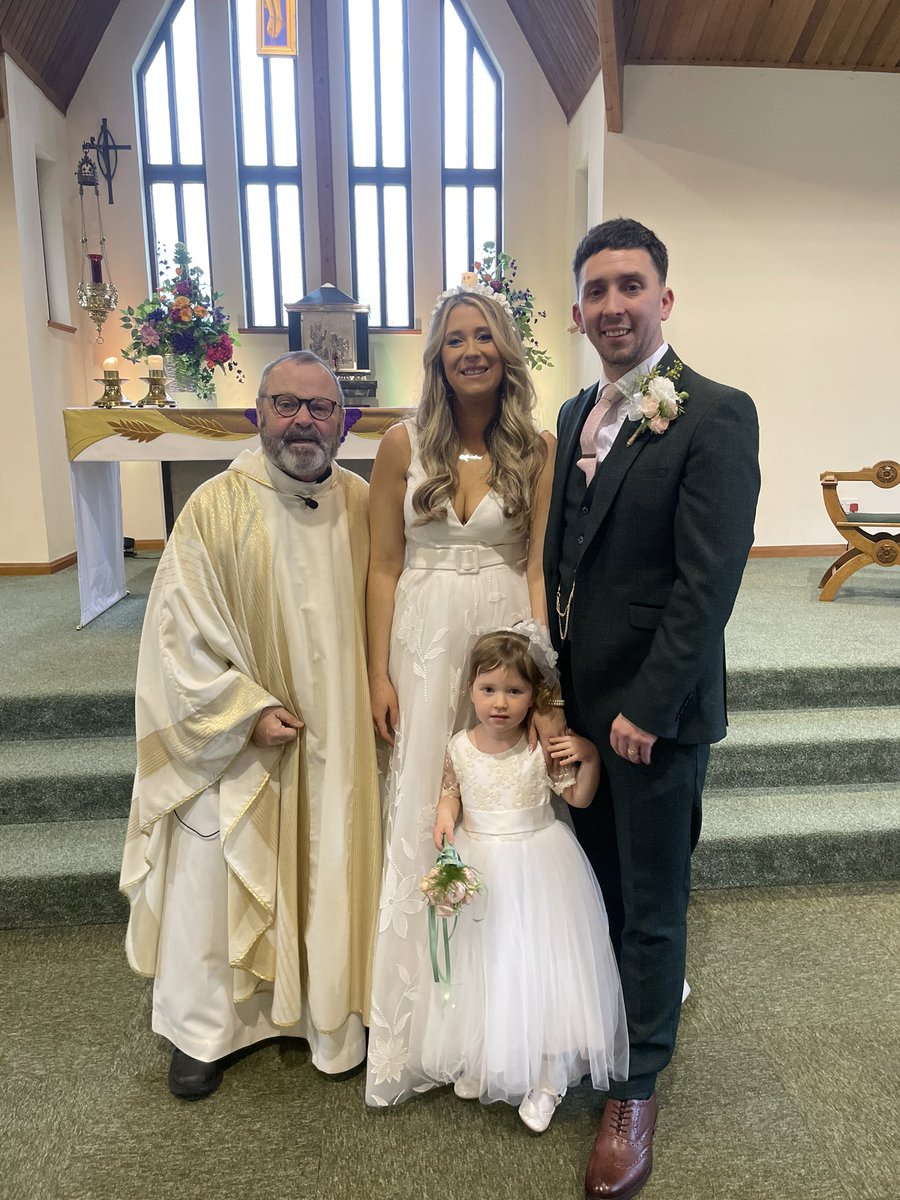 Congratulations to Kathy and Daniel - our last “Covid” wedding! After a delay of 2 years - they’re finally Mrs & Mr and we are all delighted for them. Blessings for the future