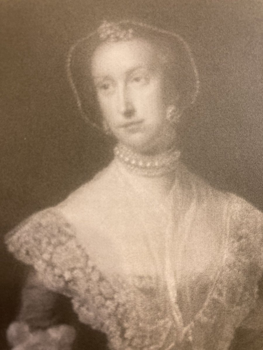 If you think Henrietta Herbert looks fed up, try being married, pregnant and widowed at seventeen. #JacobiteSage3 #18thcentury