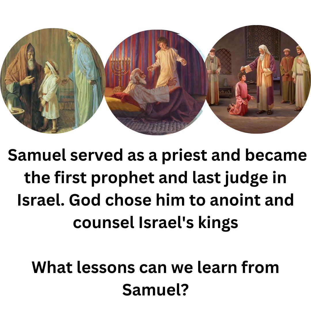 On today's episode of BCM...

We have the Prophet SAMUEL🙌
He was faithful and loved of God, starting his ministry from a Tender age

He was a notable Prophet in the Bible. 
what can you learn from him? Share your thoughts in the comments 🙏❤