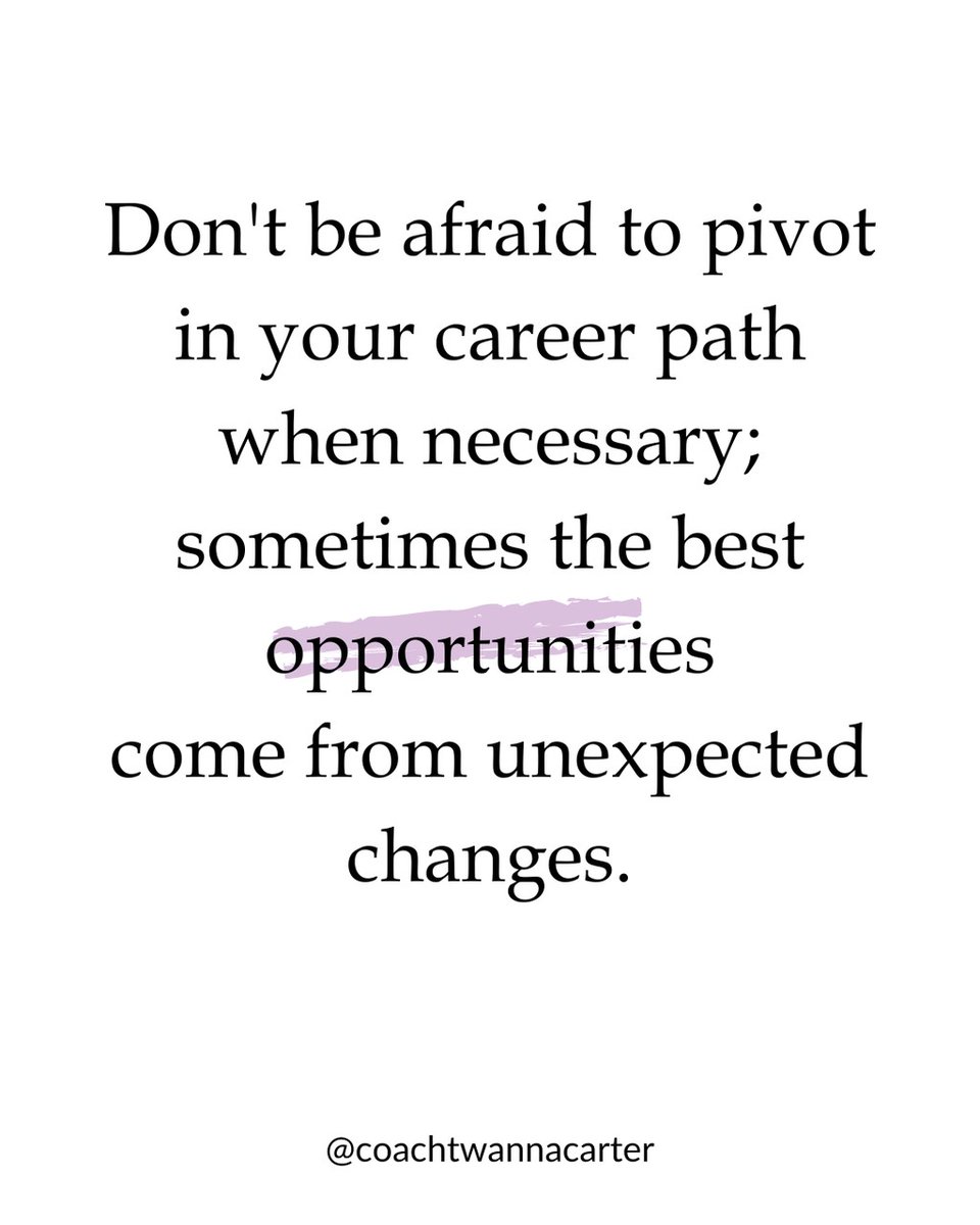 In the dynamic landscape of career growth, adaptability is key. Whether you're aiming for a promotion, negotiating a salary, or exploring new opportunities, being open to change can lead to remarkable breakthroughs. 
#CareerGoals #AffirmationJournal #Empowerment #ChangeIsGood